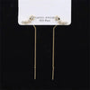 Long Wire Tassel Thread Chain Climb Star Heart Beads Pendants Drop Earrings women's Straight Hanging Earings Jewelry - Image 6