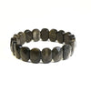 Multi-Faceted 10 x 14 mm Beaded Bracelet in Mixed Stone Colors - Image 26