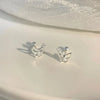 Korean Silver Needle Tragus Piercing Helix Studs Earrings for Women 2Pcs Butterfly Heart Ear Piercing Body Jewelry - Image 13
