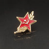 Russian Double-headed Eagle Emblem, Soviet Sickle And Hammer, First-class Patriotic Medal, Red Five-pointed Star Metal Brooch - Image 6