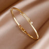 Classic Zirconia Cross Charm Bracelets for Women Jewelry Elegant Bangle - Image 18