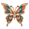 Classical Butterfly Brooches For Women Unisex 2-color Enamel Lovely Insects Party Casual Brooch Pins Gifts - Image 8