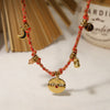 Vintage Stainless Steel Charms Necklaces for Women Boho Pink Blue Rope Chains Bracelets Jewelry Sets - Image 6