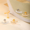 Surgical Steel Marquise Flat-Back Piercing Stud in 1-Piece or 5-Piece Options - Image 5