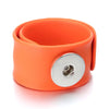 Leather 18MM Snap Button Bracelet Bangle Handmade Braided Leather Snap Bracelets for Women Men Buttons Jewelry - Image 37