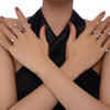 Simple Elegant Prsonality Rhinestone Butterfly Open Finger Ring Female Ring Korean Style Ring Jewelry - Image 5