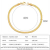 Classic Snake Chain Bracelets for Women Stainless Steel Cuban Chain Bracelet Woman Gifts Jewelry - Image 20