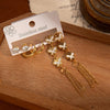 316L Stainless Steel 6 Pieces Imitation Pearls Flower Heart Star Tassels Earrings For Women French Jewelry - Image 16