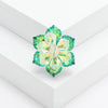 Sparkling Crystal Flower Brooches for Women Unisex Plant Pins Event Party Backpack Gifts Decoration Clothes Accessories - Image 4