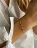 Adjustable Beaded Bracelet with Tourmaline and Tiger Eye Color Styles - Image 4