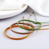 Classic Handmade Braided Bracelets for Women Men Color Waxed Thread Braid Wristband Charm Bracelet Adjustable Jewelry Gifts - Image 5