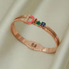 Classic 316L Stainless Steel Letter D Bangles for Women Jewelry Star Bracelets Party Gifts - Image 21