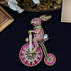 Zinc Alloy Brooch Pin with Decorative Stone Details in Multiple Styles - Image 16