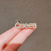 Cute Rhinestone Queen Brooches For Women Kids Crown Letters CZ Crystal Party Label Pins Buckle Jewelry Gifts - Image 3