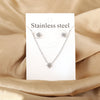 Necklaces Jewelry Sets For Women Girls Stainless Steel Pendant Necklaces And Earrings 2 Pieces Sets Wedding Party Jewelry Gifts - Image 8