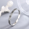 Retro Personality Star Moon And Flower Silver Style Opening Bracelets - Image 1