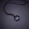 Black Obsidian Pendant Necklace Obsidian Star Pendant Lucky Love Crystal Jewelry With Free Rope - Image 6