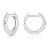 Small Hoop Earrings Women Hip Hop Jewelry Circle Round A Zircon Rose Gold Color Men Piercing Ear Clip - Image 8