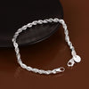 Silver Ball Bracelets For Women Round Beads Adjustable Charm Bracelet Party Wedding Jewelry Gifts - Image 13