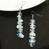 Chip Stone Crystal Earrings Raw Gemstone Amethyst Lapis Lazuli Tiger's Eye Rose Quartz Chakra Earring - Image 9