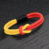 Creative Bicolor Bracelet Men Attract Strong Magentic Braclet Ukraine Brazil Flag Colors Braslet Pulseira Tela Jewelry - Image 8