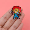 Good Guys Enamel Pin Horror Movie Badges on Backpack Brooches For Women Lapel Pin Halloween Jewelry Cosplay Accessories Gifts - Image 5