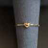 Silver Plated Gold Simple Heart Ring for Women Korean Cute Everyday Jewelry Accessories - Image 6