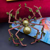 Zinc Alloy Brooch Pin with Decorative Stone Details in Multiple Styles - Image 2