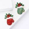 Christmas Classic Rhinestone Glove Brooches for Women Decoration Pins Event Party Year Gifts Backpack Clothes Accessories - Image 2