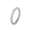 1pcs 6/8/10/12mm Steel Zircon Hoop Earrings for Women Cartilage Small Helix Piercing Tragus Piercing Jewelry - Image 13