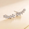 Silver Hollow Butterfly Stud Earrings For Women Jewelry Accessories Prevent Allergies - Image 19