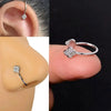 Silver Color Simple Punk Metal Zircon Ear Cuff Clip on Earrings for Women No Pierced Crystal Star Earcuff Ear Wrap Clips Jewelry - Image 12