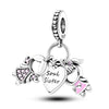 Charms Beads Silver Tree of Life Peach Heart Sweet Love Charms Fit Pendants Bracelets Necklaces Women Jewelry Gift - Image 34