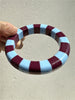 Color-Blocked Striped Resin Bracelet Minimalist Dopamine-Hunting Girl Color Palette Stylish Charm Women's Layered Jewelry - Image 4