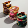 Chunky Acrylic Tube Bead Bangle with Multicolor Options - Image 39