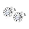 Silver Gold Petal Flower Stud Earrings For Lady Jewelry Party Anniversary Gifts - Image 20
