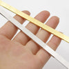 Polished Strip Cuff Bracelet with 1.8 mm Thickness Options - Image 1
