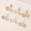 C-Shaped Clip-On Ear Cuff with Water Drop Detail - Image 38