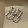 Stainless Steel Gold Color Geometric Square Hoop Earrings for Women Huggie Punk Hip-Hop Metal Round Circle Party Jewelry - Image 18