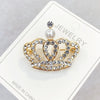 Metal Alloy Zircon Crown Brooch Lapel Suit Shirt Collar Pins Rhinestones Royal Pearl Brooches for Women Accessories Jew - Image 9