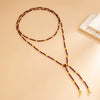 Shixin Vintage Seed Beads Chain Long Choker Necklace Women Stackable Adjustable Sweater Chain Jewelry Accessories - Image 11