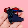 Anime Hunter Enamel Pin Cool Warrior Brooches Woman Men Backpack Accessories Bags Badge Lapel Constume Jewelry Gift for Fans - Image 6