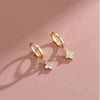 Crystal Four Leaf Flower Bracelet for Women Clasic Gold Color Stainless Steel Zircon Bangle Jewelry Gift - Image 11