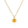 Zircon Hamsa Hand Evil Eye Pendant Necklaces For Women Gold Plated Stainless Steel Necklace Boho Aesthetic Jewelry Gift - Image 14