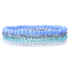 4pcs/set Gold Color Crystal Beads Bracelets For Women Girl Stone Austria Crystal Glass Elastic Bracelet Set Jewelry - Image 11