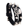 Diverse Styles Skull Skeleton Chain Spikes Rivet Stud Wide Cuff PU Leather Punk Gothic Rock Unisex Bracelet Men Jewelry Bracelet - Image 6