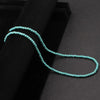Simple 4mm Small Stone Necklace Men Handmade Howlite Tiger Eyes Beaded 48cm Short Collar Boyfriend Leisure Jewelry - Image 5