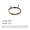Handmade Braided Bracelets For Women Couple Jewelry Gift Gold Plated Beads Bracelet Accessories - Image 5