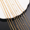 Stainless Steel Multilayers Chain Bracelet Women Simple Layered Girl Wrist Bracelet Jewelry Accessories Length 18cm+5cm - Image 2