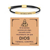 Inspirational Bracelet Spanish 'God Is in Control' Engraved Letter Bracelert for Women Men Bracelet Jewelry Gifts - Image 7